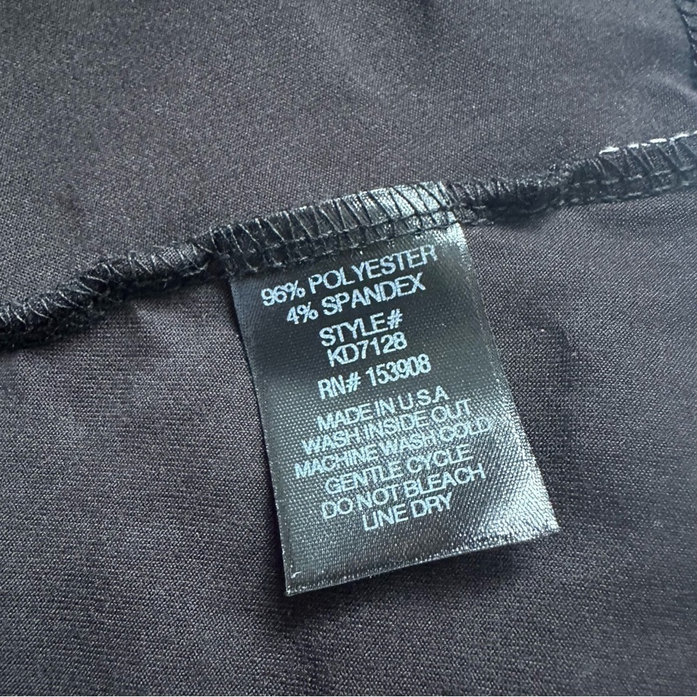Pixie Lane | Black Foil Rainbow Heart Dress | Size 9/10 - Picture 6 of 10